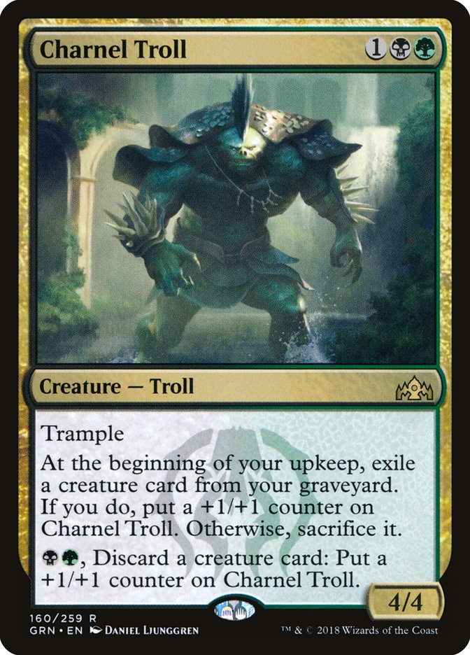 Charnel Troll [Guilds of Ravnica] 