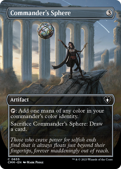 Commander's Sphere (Borderless Alternate Art) [Commander Masters] 