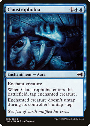 Claustrophobia [Duel Decks: Merfolk vs. Goblins] 