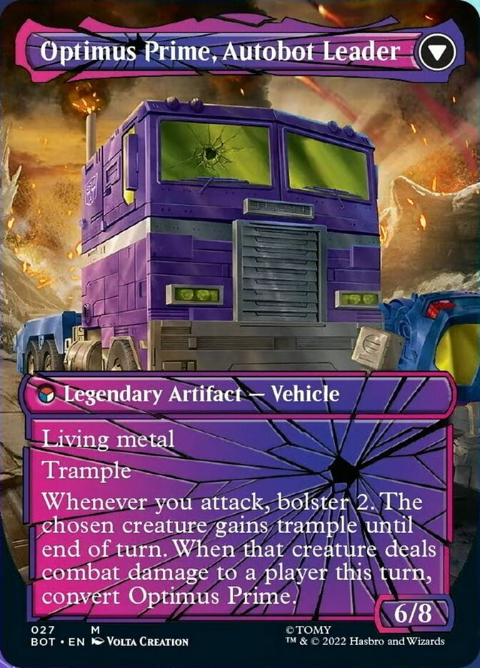 Optimus Prime, Hero // Optimus Prime, Autobot Leader (Shattered Glass) [Transformers] 