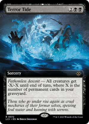 Terror Tide (Extended Art) [The Lost Caverns of Ixalan] 