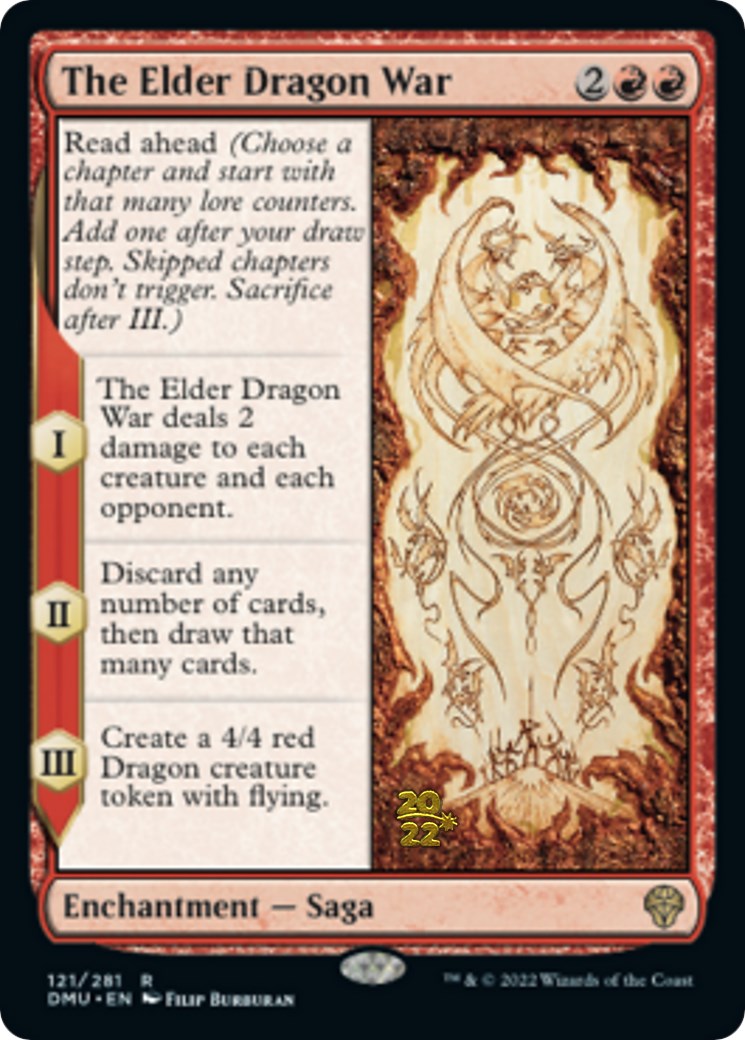 The Elder Dragon War [Dominaria United Prerelease Promos] 