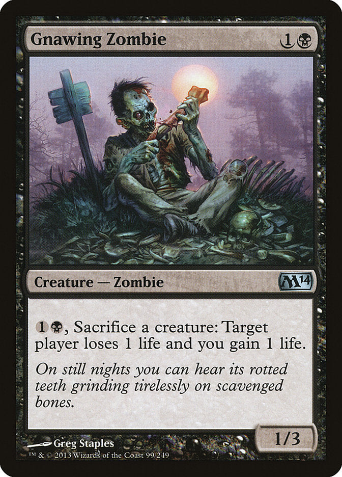 Gnawing Zombie [Magic 2014] 