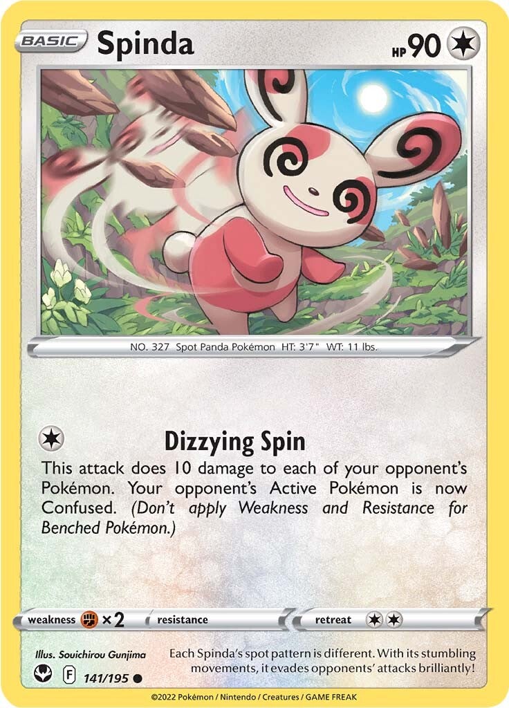 Spinda (141/195) [Sword & Shield: Silver Tempest] 