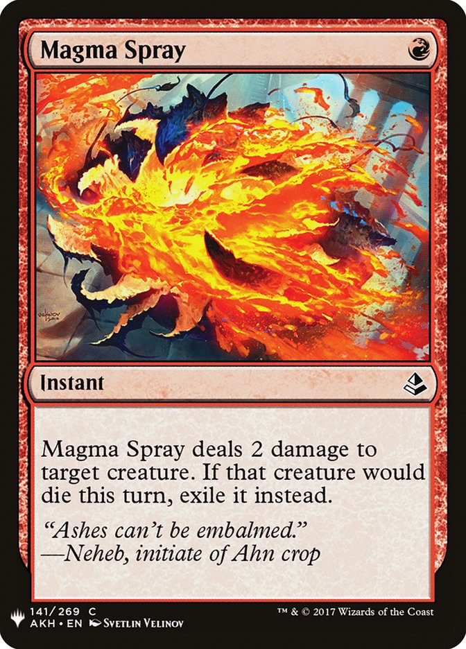Magma Spray [Mystery Booster] 
