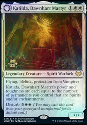 Katilda, Dawnhart Martyr // Katilda's Rising Dawn [Innistrad: Crimson Vow Prerelease Promos] 