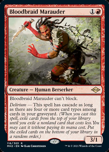 Bloodbraid Marauder [Modern Horizons 2] 