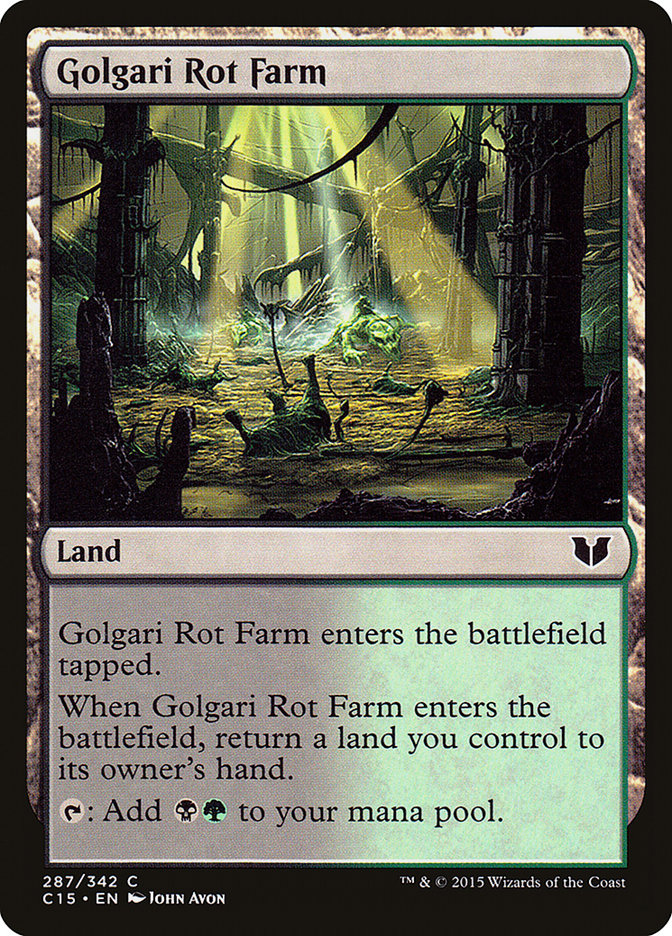 Golgari Rot Farm [Order 2015] 