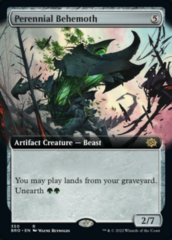 Perennial Behemoth (Extended Art) [The Brothers' War] 