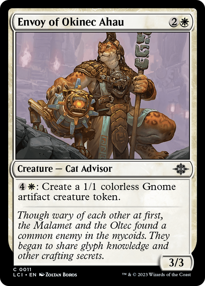 Envoy of Okinec Ahau [The Lost Caverns of Ixalan] 