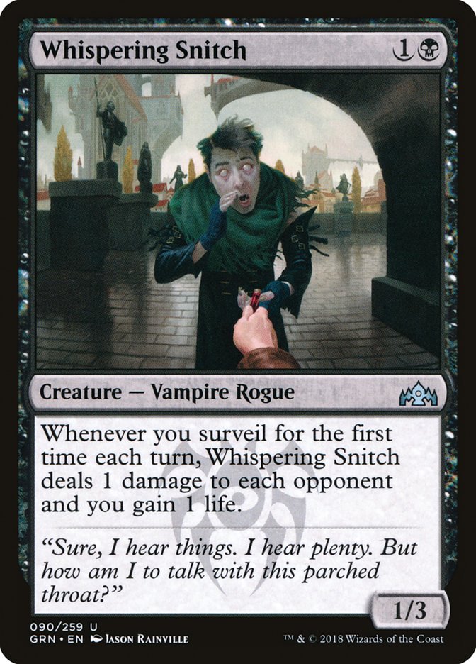 Whispering Snitch [Guilds of Ravnica] 