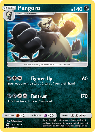 Pangoro (94/181) [Sun &amp; Moon: Team Up] 