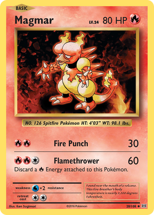 Magmar (20/108) [XY: Evolutions] 