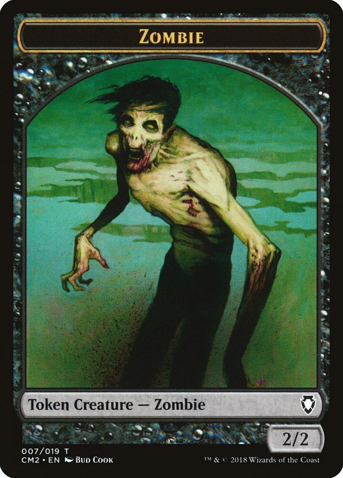 Zombie Token [Commander Anthology Volume II Tokens] 