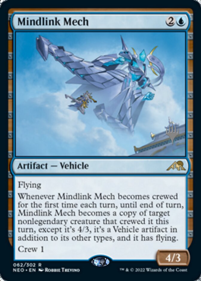 Mindlink Mech (Promo Pack) [Kamigawa: Neon Dynasty Promos] 