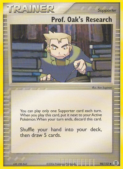 Prof. Oak's Research (98/112) [EX: FireRed & LeafGreen] 