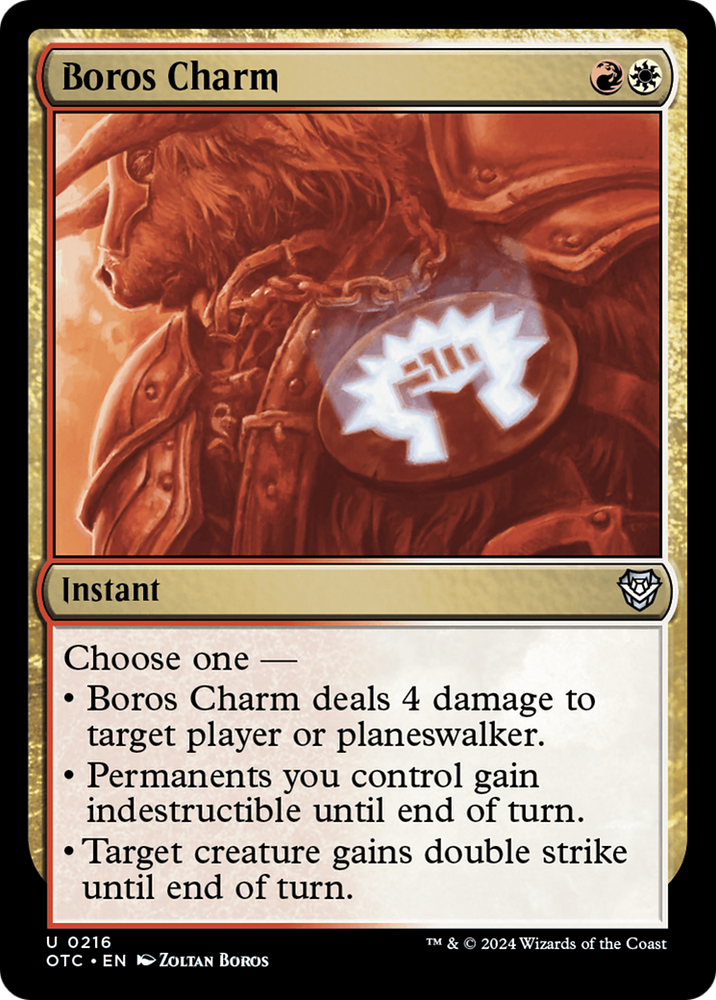 Boros Charm [Outlaws of Thunder Junction Commander] 