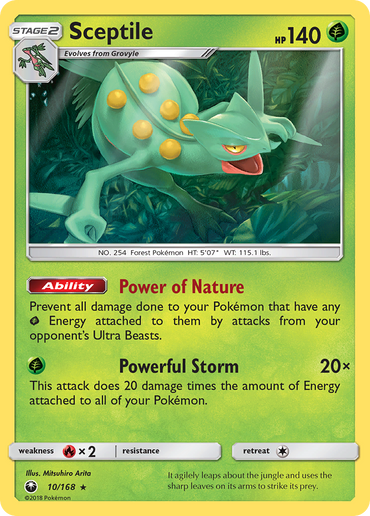 Sceptile (10/168) [Sun & Moon: Celestial Storm]