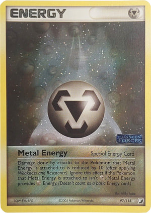 Metal Energy (97/115) (Stamped) [EX: Unseen Forces] 