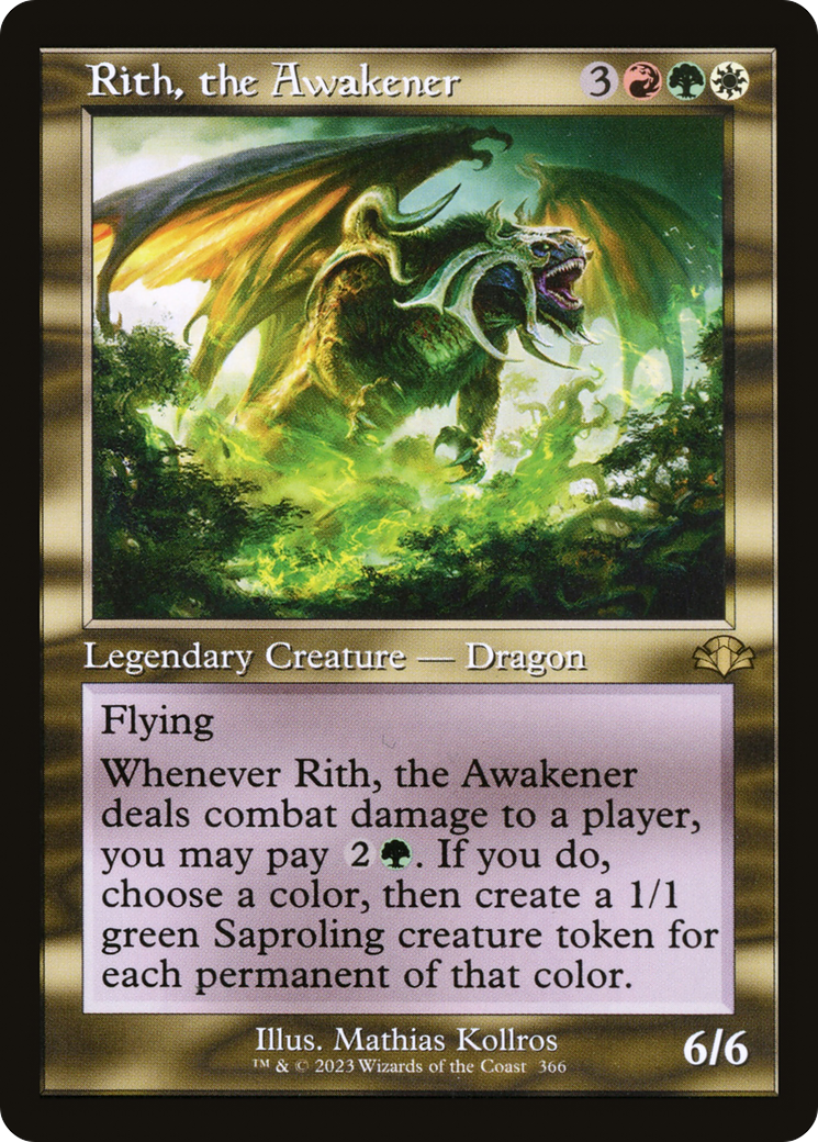 Rith, the Awakener (Retro) [Dominaria Remastered] 