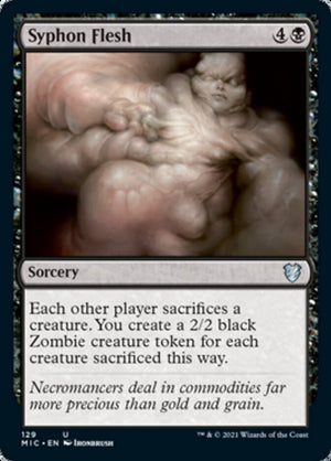 Siphon Flesh [Innistrad: Midnight Hunt Commander] 