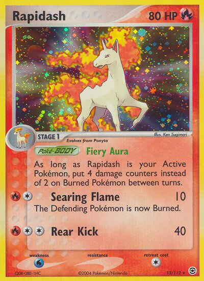 Rapidash (13/112) [EX: FireRed & LeafGreen] 