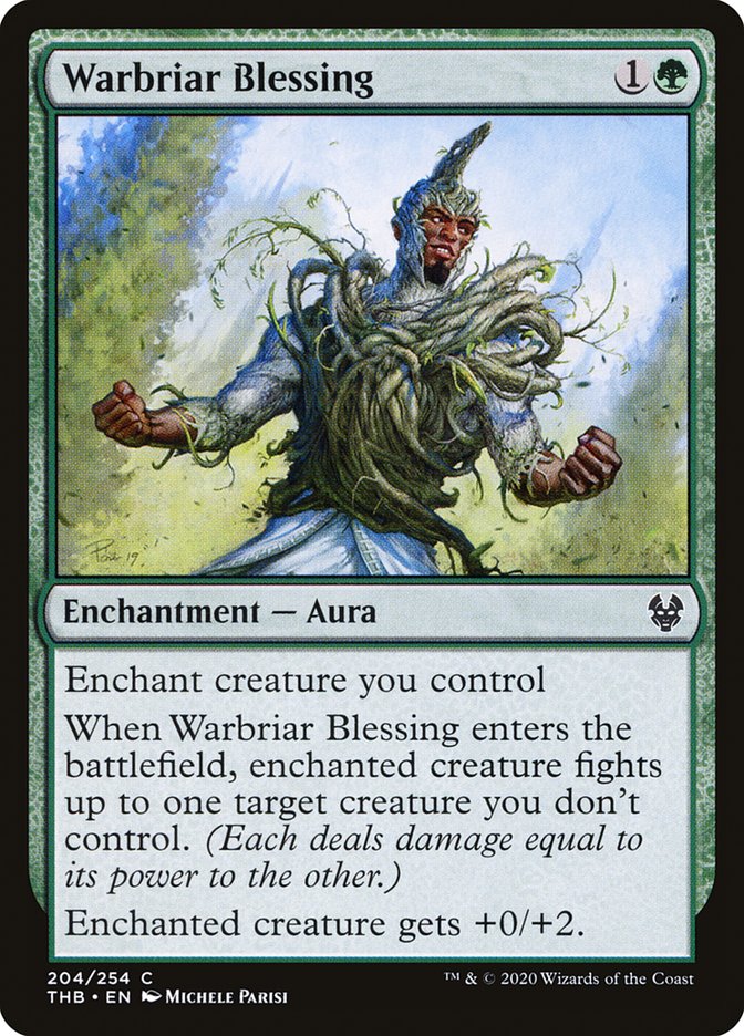 Warbriar Blessing [Theros Beyond Death] 