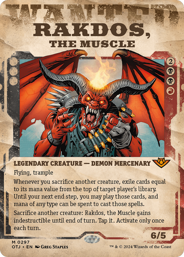 Rakdos, the Muscle (Showcase) [Outlaws of Thunder Junction] 