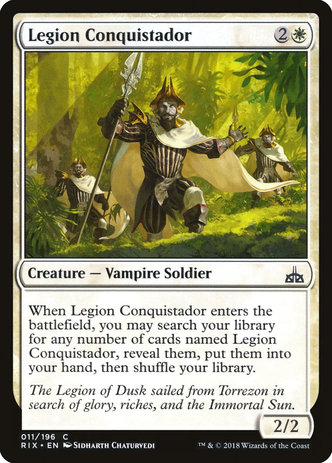 Legion Conquistador [Rivals of Ixalan] 