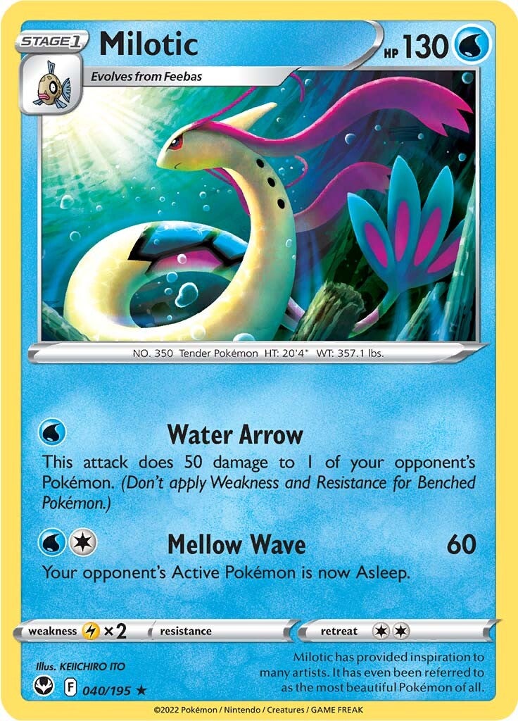 Milotic (040/195) [Sword & Shield: Silver Tempest] 