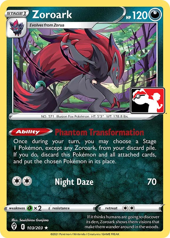 Zoroark (103/203) [Prize Pack Series One] 