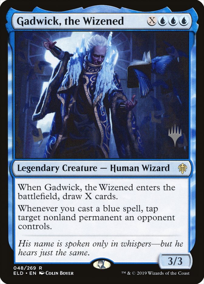 Gadwick, the Wizened (Promo Pack) [Throne of Eldraine Promos] 