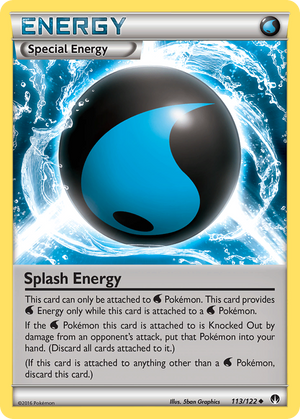 Splash Energy (113/122) [XY:BREAKpoint] 