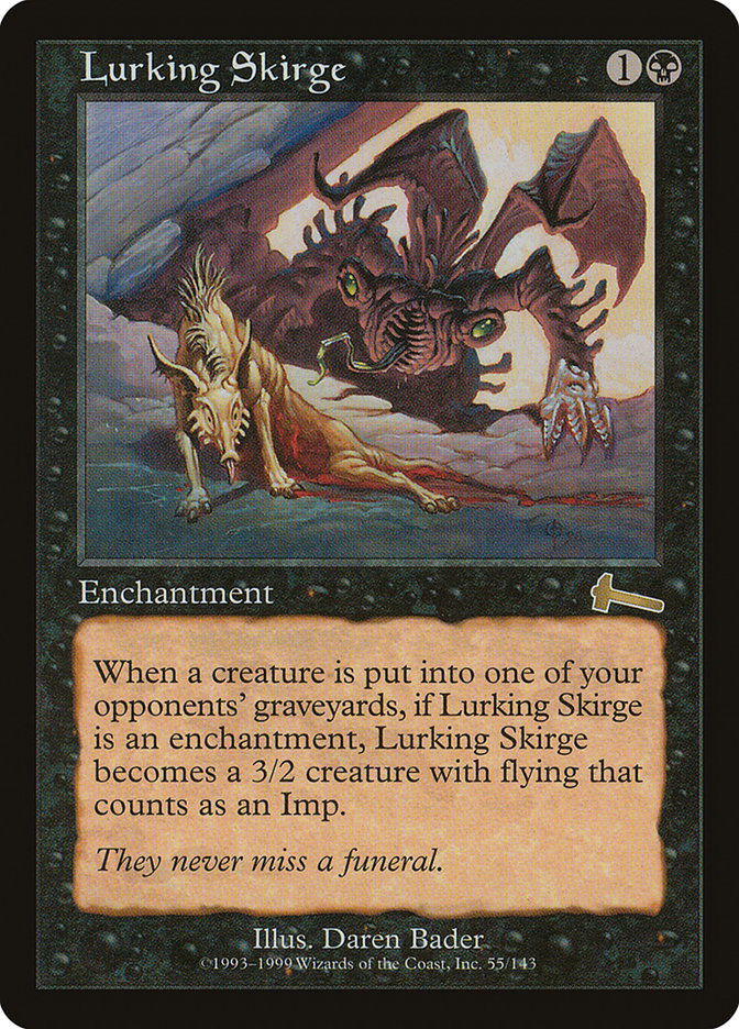 Lurking Skirge [Urza's Legacy] 