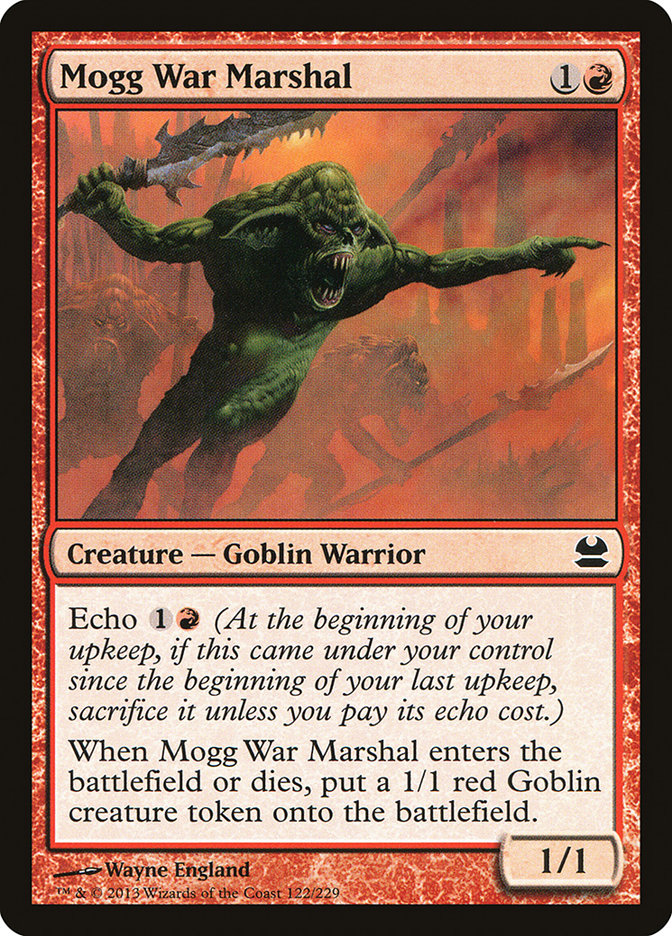 Mogg War Marshal [Modern Masters] 