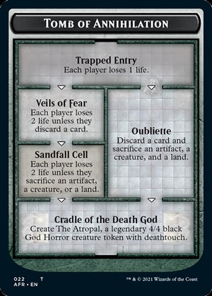 Tomb of Annihilation // The Atropal Double-Sided Token [Dungeons &amp; Dragons: Adventures in the Forgotten Realms Tokens] 