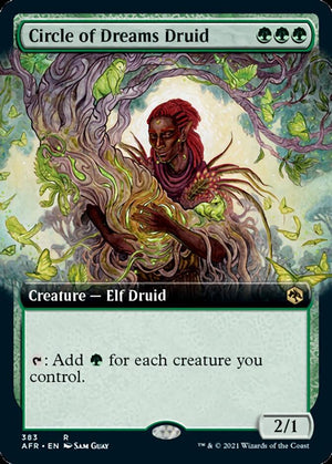 Circle of Dreams Druid (Extended Art) [Dungeons &amp; Dragons: Adventures in the Forgotten Realms] 