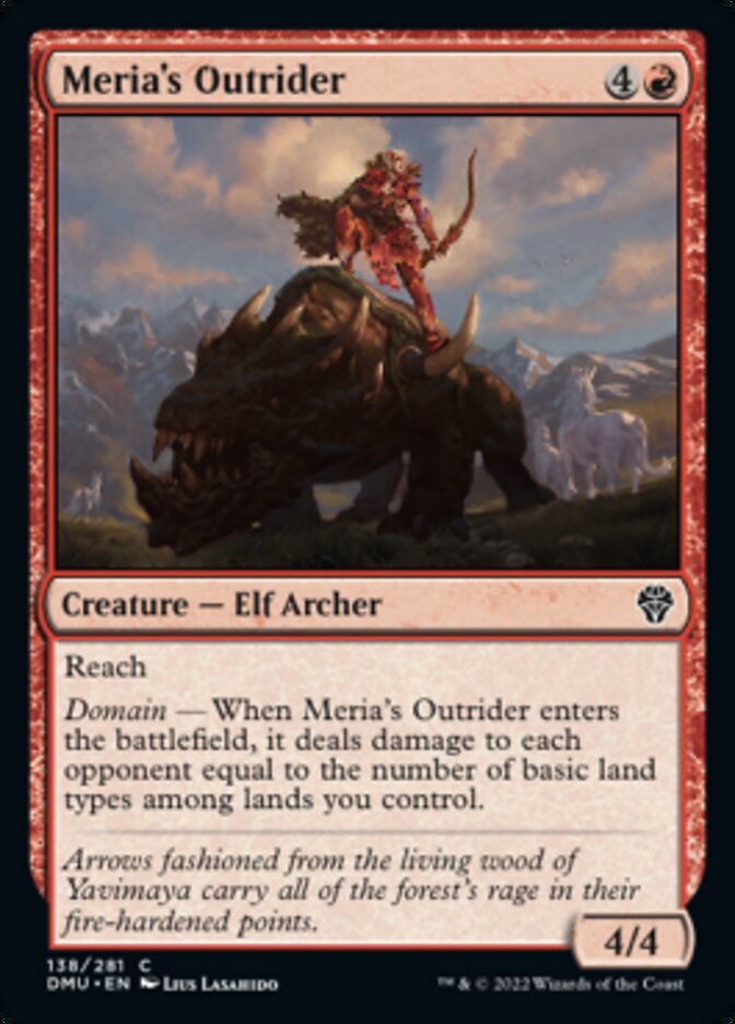 Meria's Outrider [Dominaria United] 