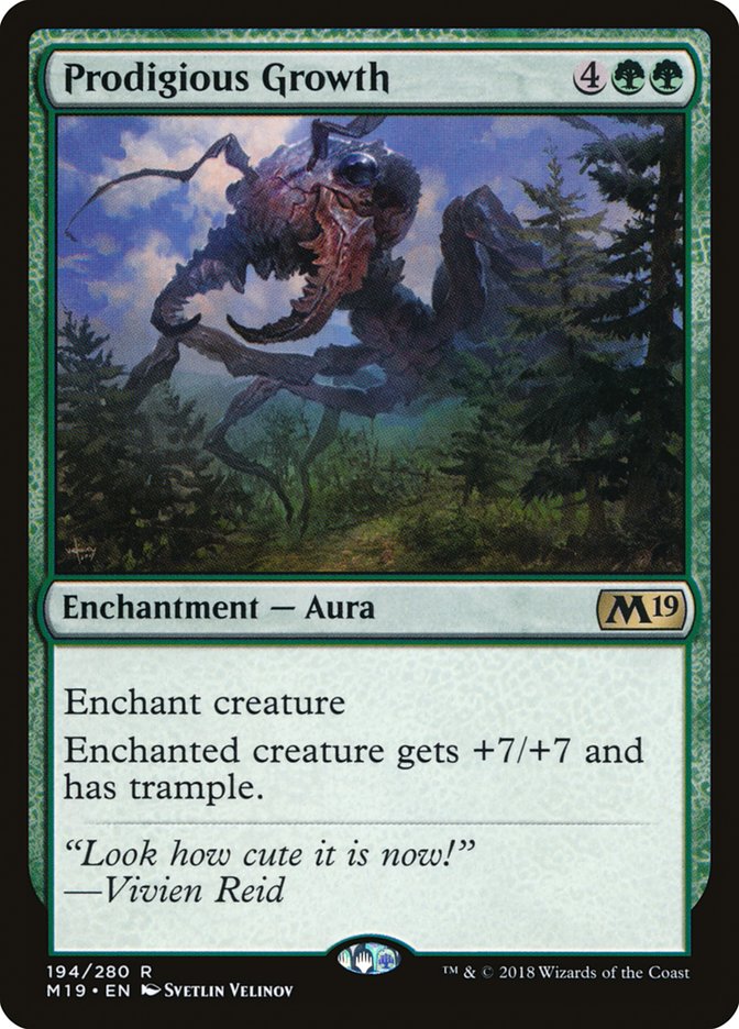 Prodigious Growth [Core Set 2019] 