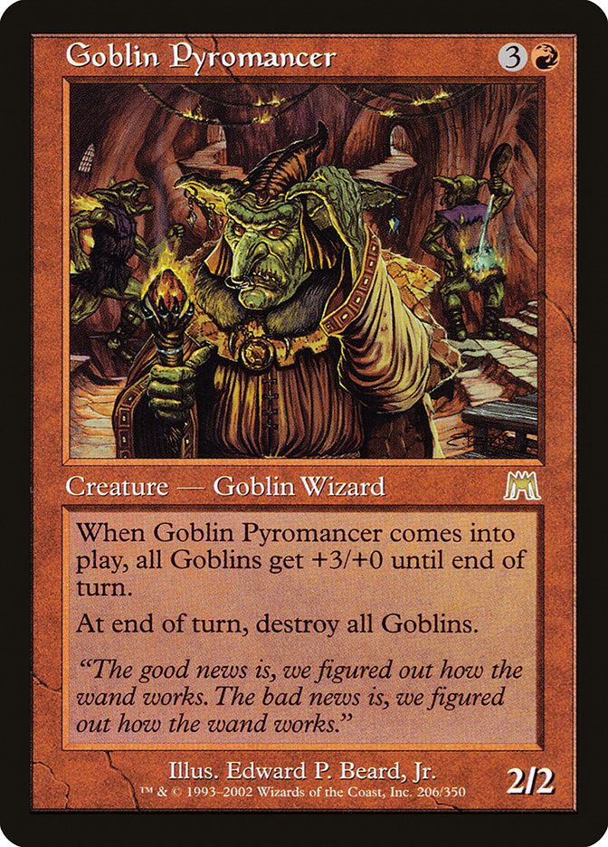 Goblin Pyromancer [Onslaught] 