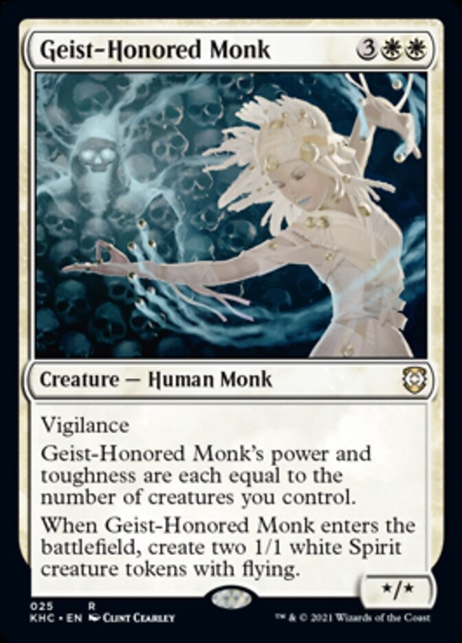 Geist-Honored Monk [Kaldheim Commander] 