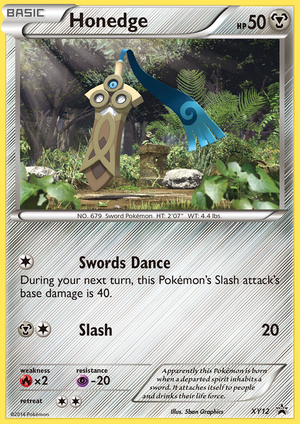 Honedge (XY12) [XY: Black Star Promos] 