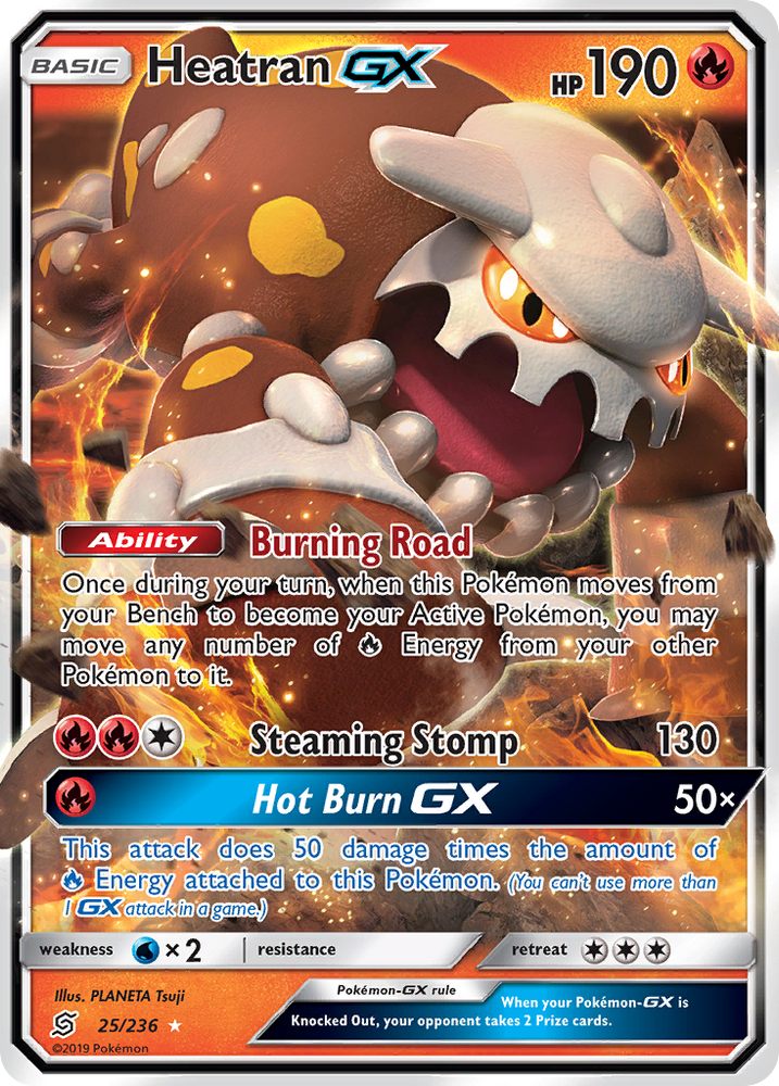 Heatran GX (25/236) [Sun &amp; Moon: Unified Minds] 