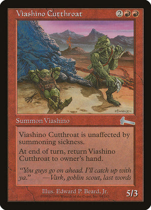 Viashino Cutthroat [Urza's Legacy] 
