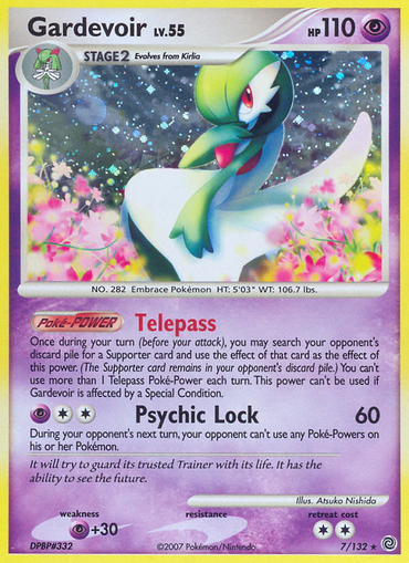 Gardevoir (7/132) [Diamond & Pearl: Secret Wonders]