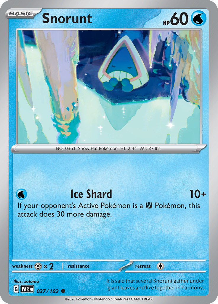 Snorunt (037/182) [Scarlet & Violet: Paradox Rift] 