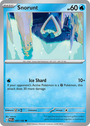 Snorunt (037/182) [Scarlet &amp; Violet: Paradox Rift] 