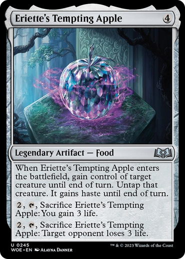 Eriette's Tempting Apple [Wilds of Eldraine] 