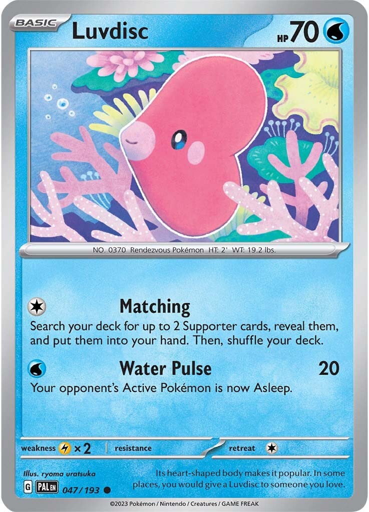 Luvdisc (047/193) [Scarlet & Violet: Paldea Evolved] 