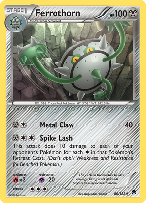 Ferrothorn (80/122) [XY:BREAKpoint] 